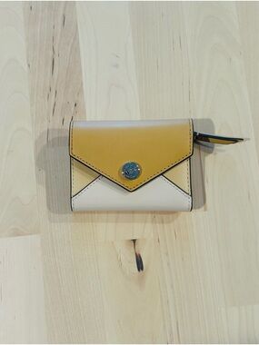 Tory Burch Small Colorblock Envelope Wallet & Monogram Pouch Set